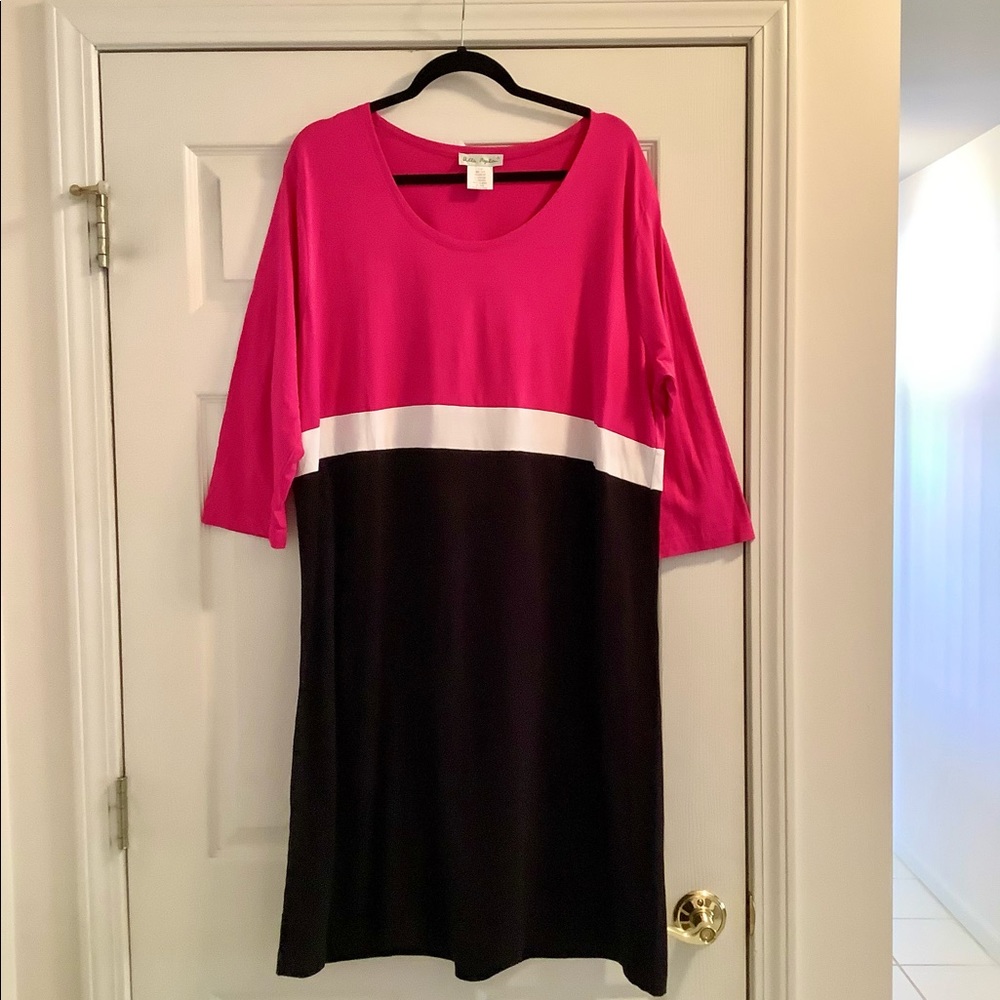 NEW- Ulla Popken Relaxed Fit Dress Size 16-18
